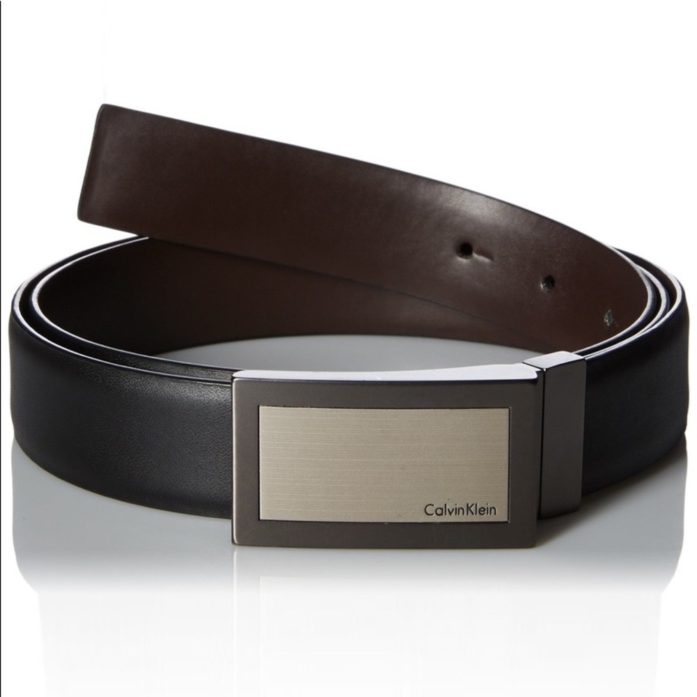 Calvin Klein Men's Buckle 36mm Reversible Belt